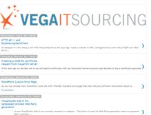 Tablet Screenshot of blog.vegaitsourcing.rs
